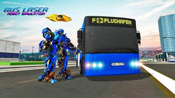 Bus Robot Car Transform Battle- Robots Mech War capture d'écran 2