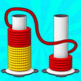 Rope Color Sorting Game