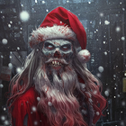 Scary Santa Horror House 3D icône