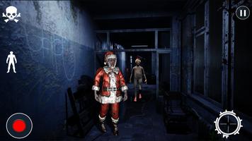 Scary Santa Horror House 3D captura de pantalla 1