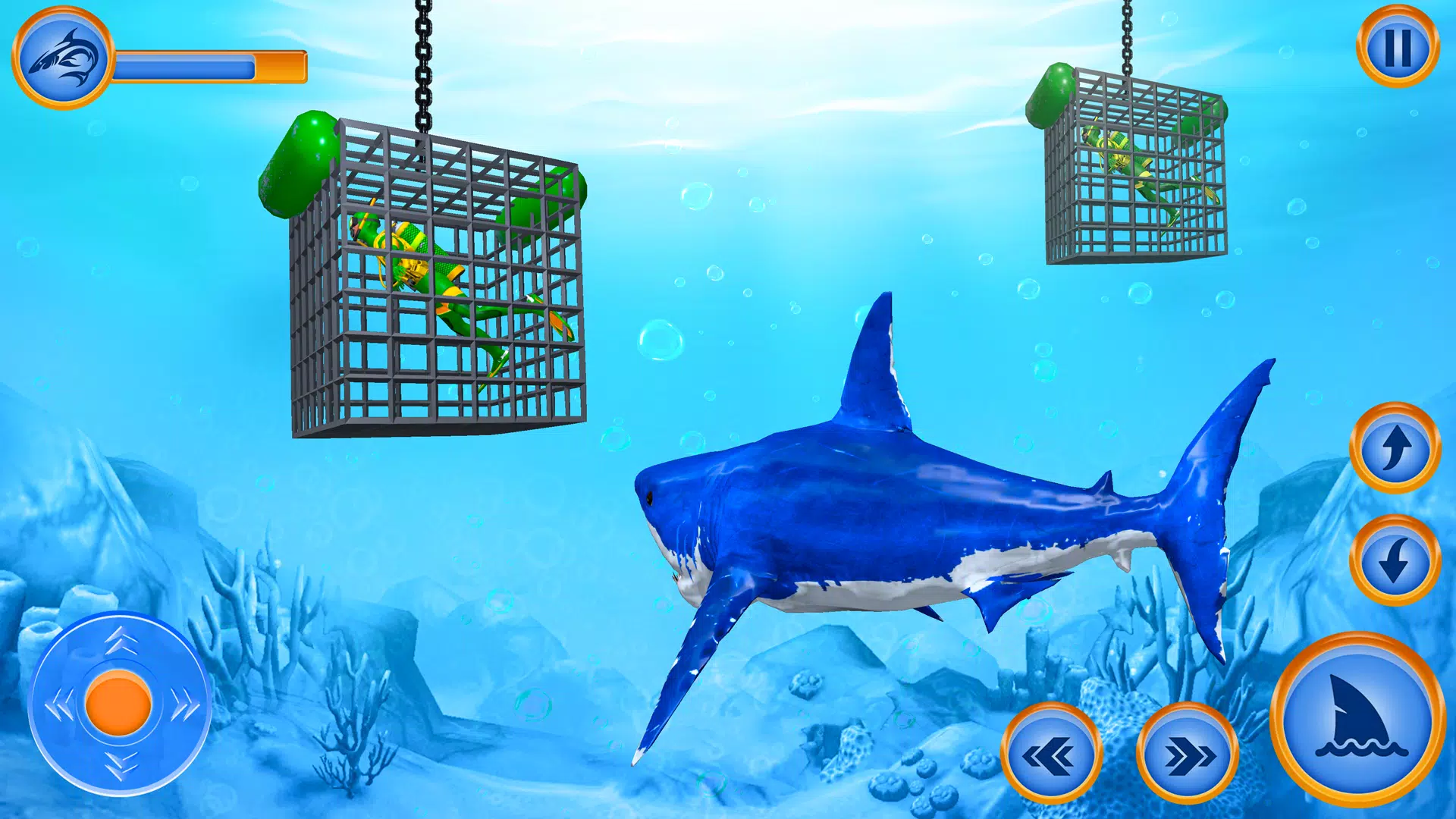 Shark Games for Mobile or Tablet Online (no download) 