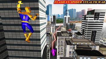 Super Flash Speedster hero- Superhero Flash games 截图 1
