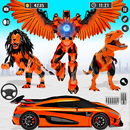 Flying Pigeon Robot Car Game APK
