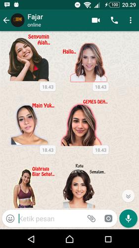 Download Stiker Vanessa Angel 80 Juta Untuk Whatsapp 101