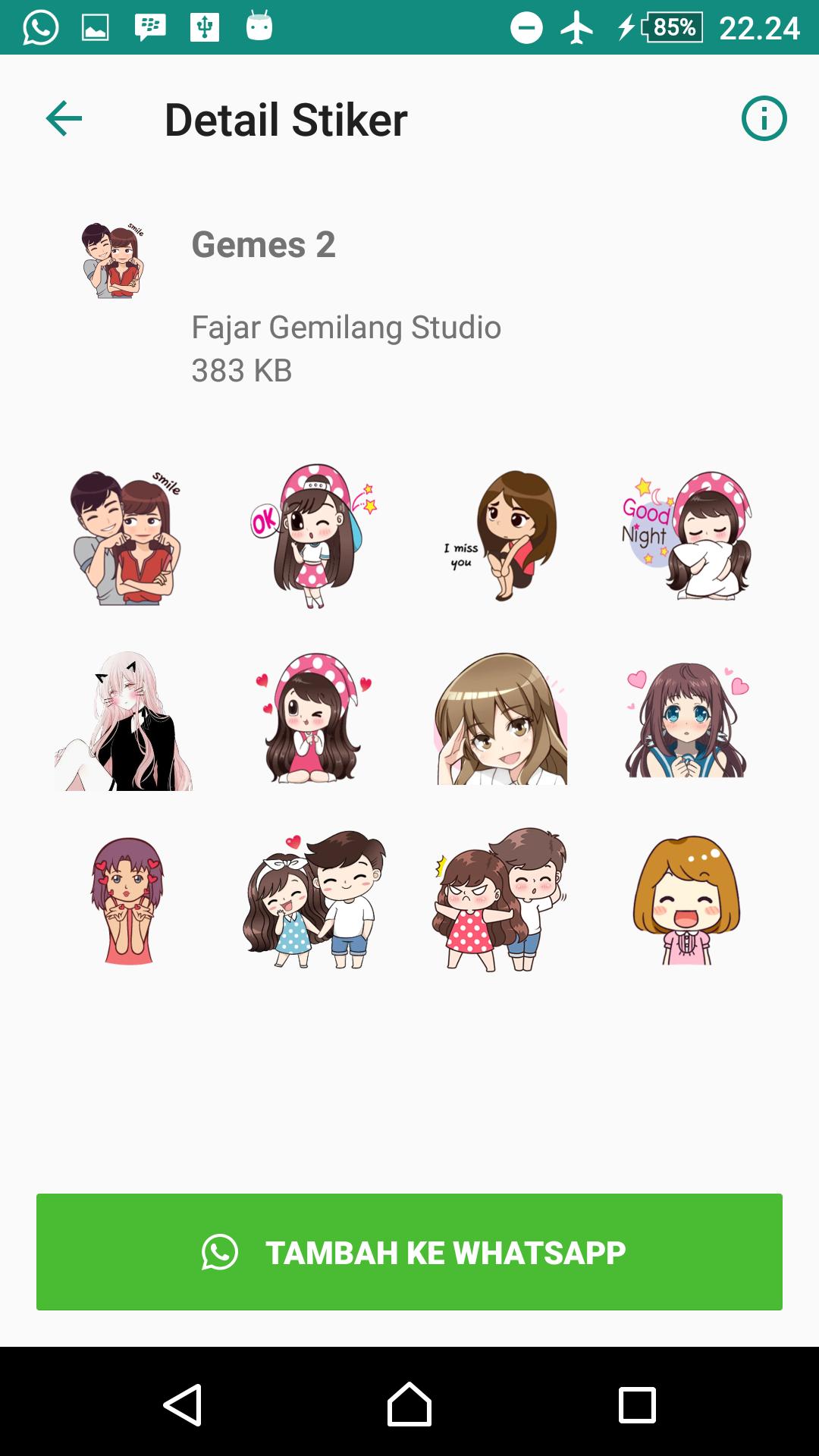 Stiker Anime Untuk Whatsapp For Android Apk Download