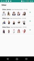 Stiker Black Pink Untuk WhatsApp poster