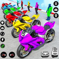 Bike Stunt Games Bike Race 3D Affiche