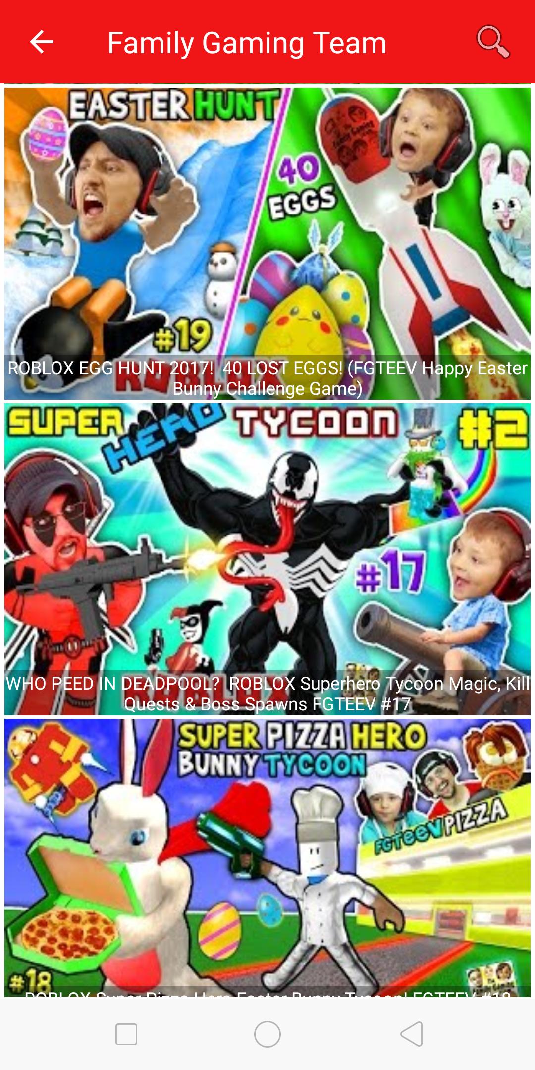 Fgt Videos The Gaming Team For Android Apk Download - the gaming team for android apk roblox egg hunt 2017 40 lost eggs fgteev happy easter bunny challenge game Fgt Videos The Gaming Team For Android Apk Download - roblox egg hunt 2017 40 lost eggs fgteev happy easter bunny challenge game