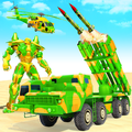 US Army Robot Missile Attack: Truck Robot Games