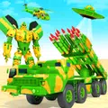 米軍ロボット ミサイル攻撃 トラックロボットゲーム