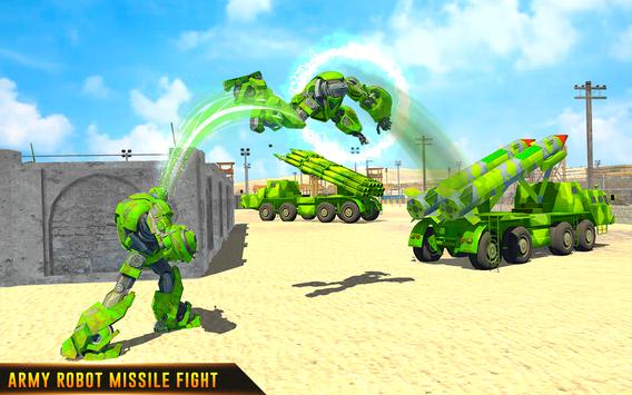 US Army Robot Missile Attack: Truck Robot Games screenshot 6