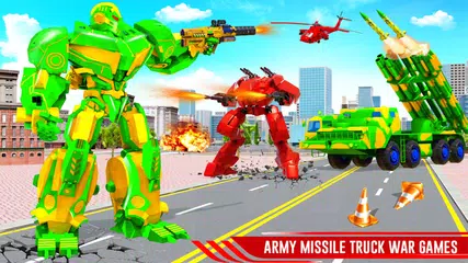 Missile Truck Dino Robot Car APK download