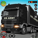 Camión del ejército: conductor