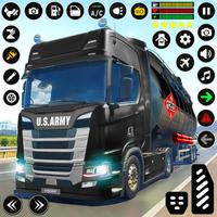 Army Truck Game: Driving Games पोस्टर
