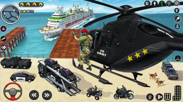 Truk Tentara: Game Mengemudi screenshot 3