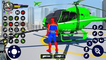 Spider Rope Hero: Superhero โปสเตอร์