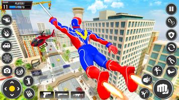 Spider Rope Hero: Superhero syot layar 1