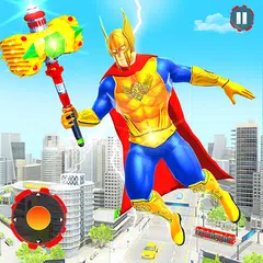 Hammer Hero Robot Rescue City APK download