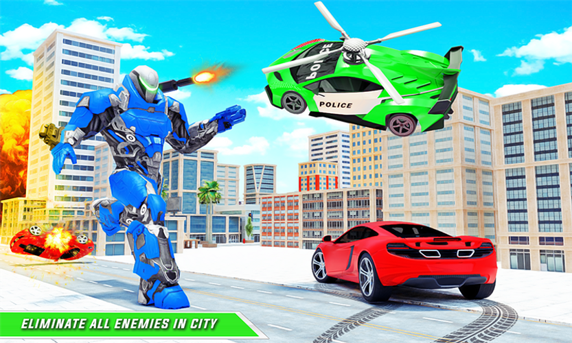 無料で 飛行警察のヘリコプター 車を作る ロボットゲーム アプリの最新版 Apkをダウンロードー Android用 飛行警察のヘリコプター 車を作る ロボットゲーム Apk の最新バージョンをダウンロード Apkfab Com Jp
