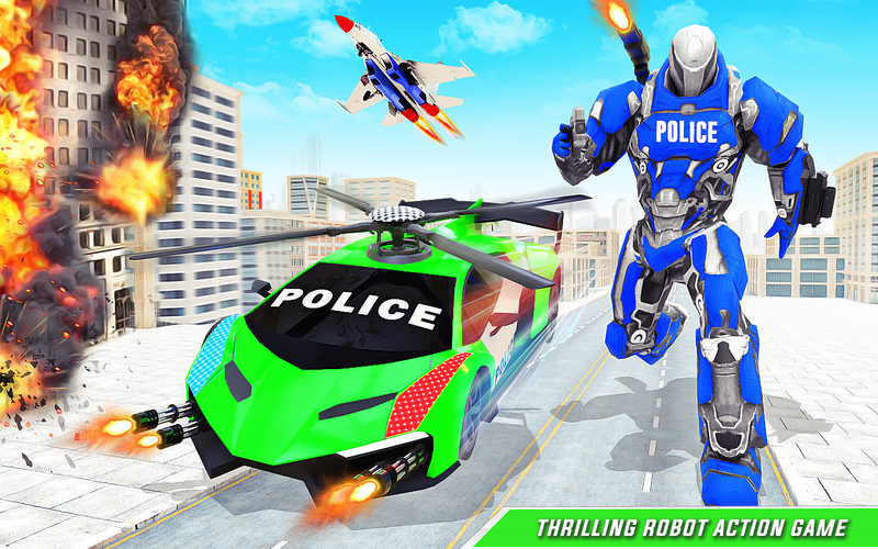 無料で 飛行警察のヘリコプター 車を作る ロボットゲーム アプリの最新版 Apkをダウンロードー Android用 飛行警察のヘリコプター 車を作る ロボットゲーム Apk の最新バージョンをダウンロード Apkfab Com Jp