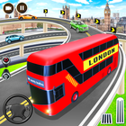 City Coach Bus Driving Sim 3D-icoon