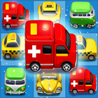 Traffic Car Match 3 Puzzle أيقونة