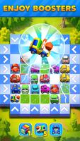 Traffic Car Match 3 Puzzle imagem de tela 3