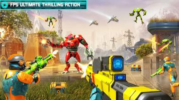 برنامه‌نما FPS Commando Shooting Robot عکس از صفحه