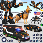 Ambulance Dog Robot Mech Wars ไอคอน