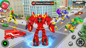 Ambulance Dog Robot Mech Wars 스크린샷 2