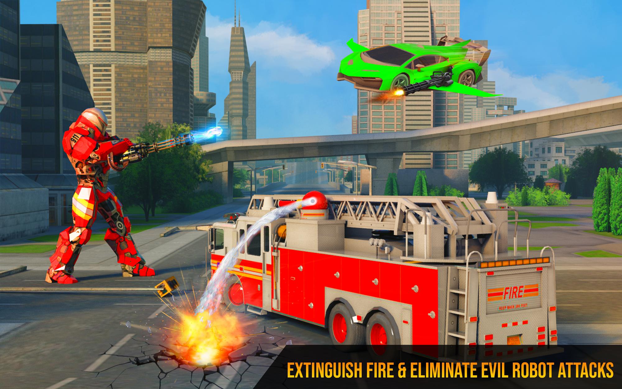 Flying Firefighter Truck Transform Robot Games For Android Apk Download - flying firefighter truck transform firefighting game roblox Flying Firefighter Truck Transform Robot Games For Android Apk Download - firefighting game roblox
