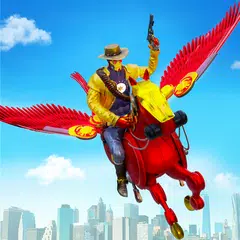 download Cowboy Hero Superhero Game XAPK