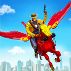 Cowboy Hero Superhero Game icône