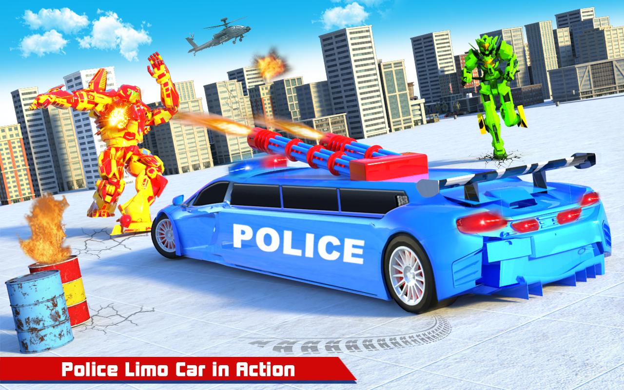 豪华轿车车迪诺 机器人游戏app截图