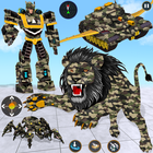 Army Tank Lion Robot 图标