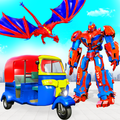 Tuk Tuk Rickshaw Dragon Robot Transform Robot Game
