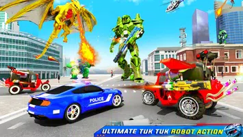 ejderha robotu çekçek dönüşümü Ekran Görüntüsü 1