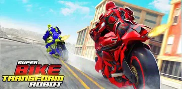 Tiger Robot Moto Bike Game