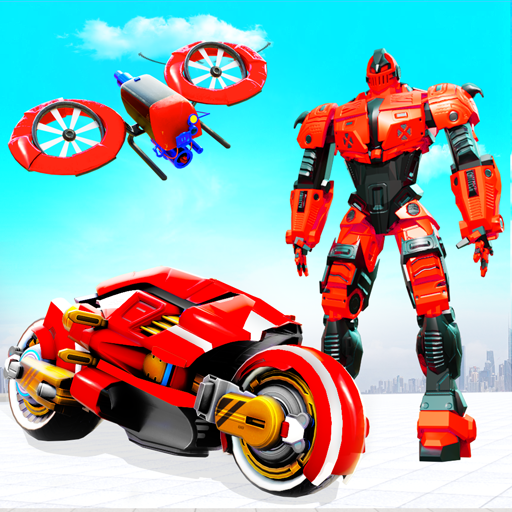 robot tigre gioco motocicletta