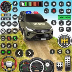 Flying Prado Car Robot Game Icon