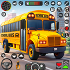 ikon simulator mengemud bus sekolah