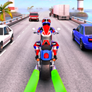 Light Bike Racer Highway Rider Traffic Racing Game aplikacja