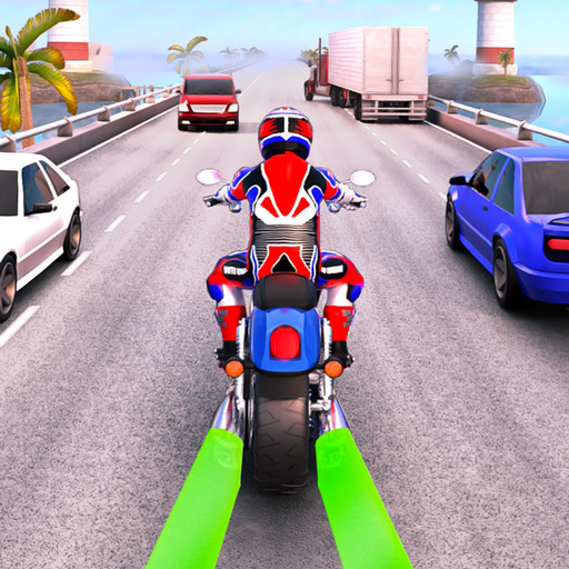 ライトバイクレーサーハイウェイライダートラフィックレーシングゲーム