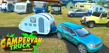 Camper Van Offroad Driving Sim