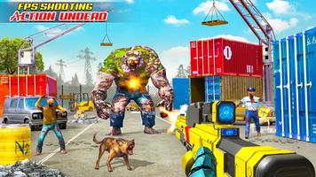 robot zombie menembak pistol syot layar 2