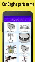 Engine Parts Name with Picture पोस्टर