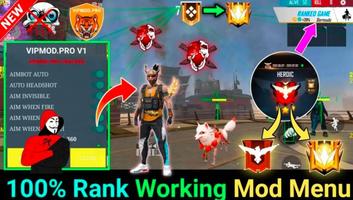 FFH4X Mod Menu Fire Hack FF الملصق