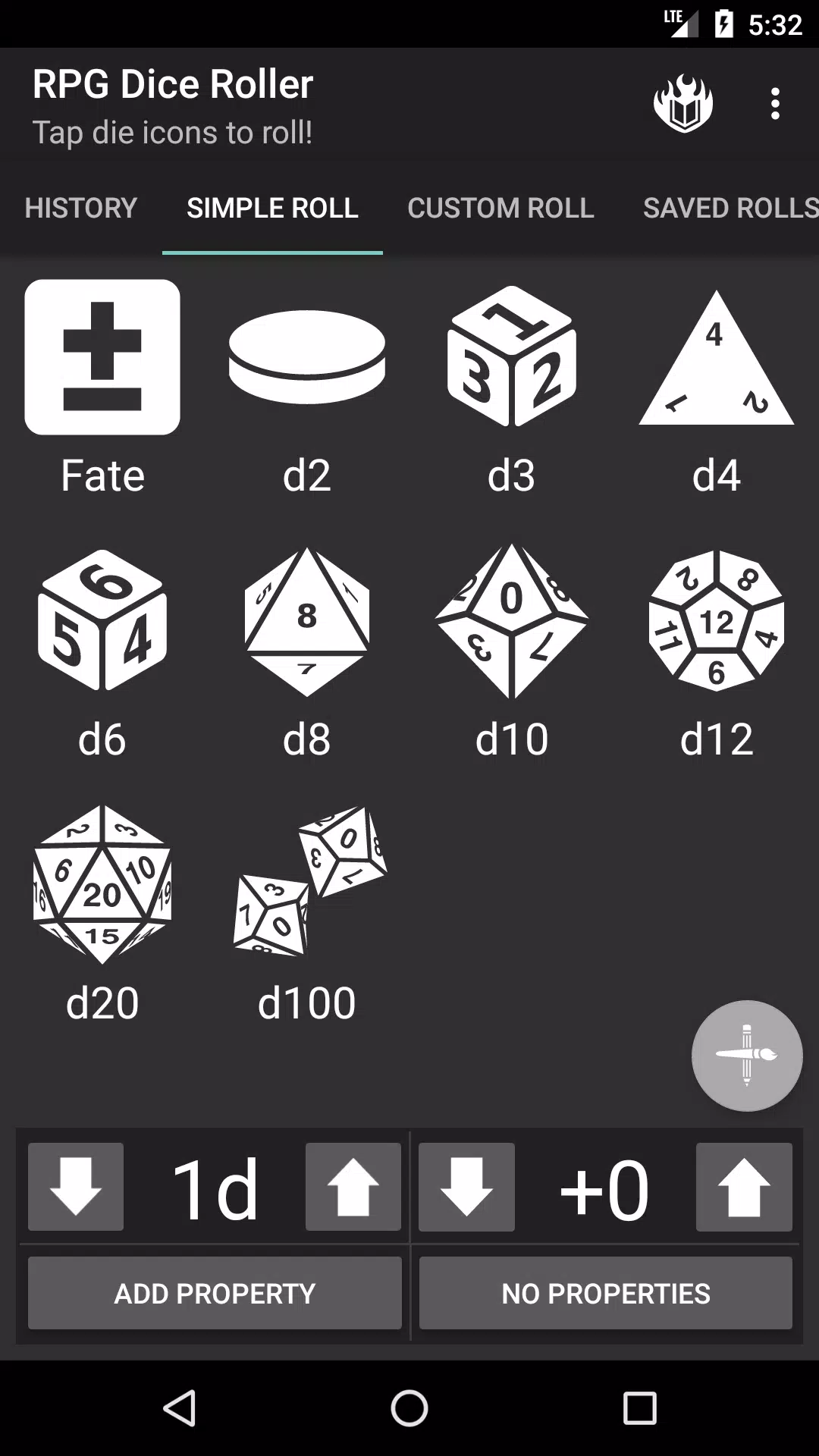 RPG Dice Roller APK for Android Download