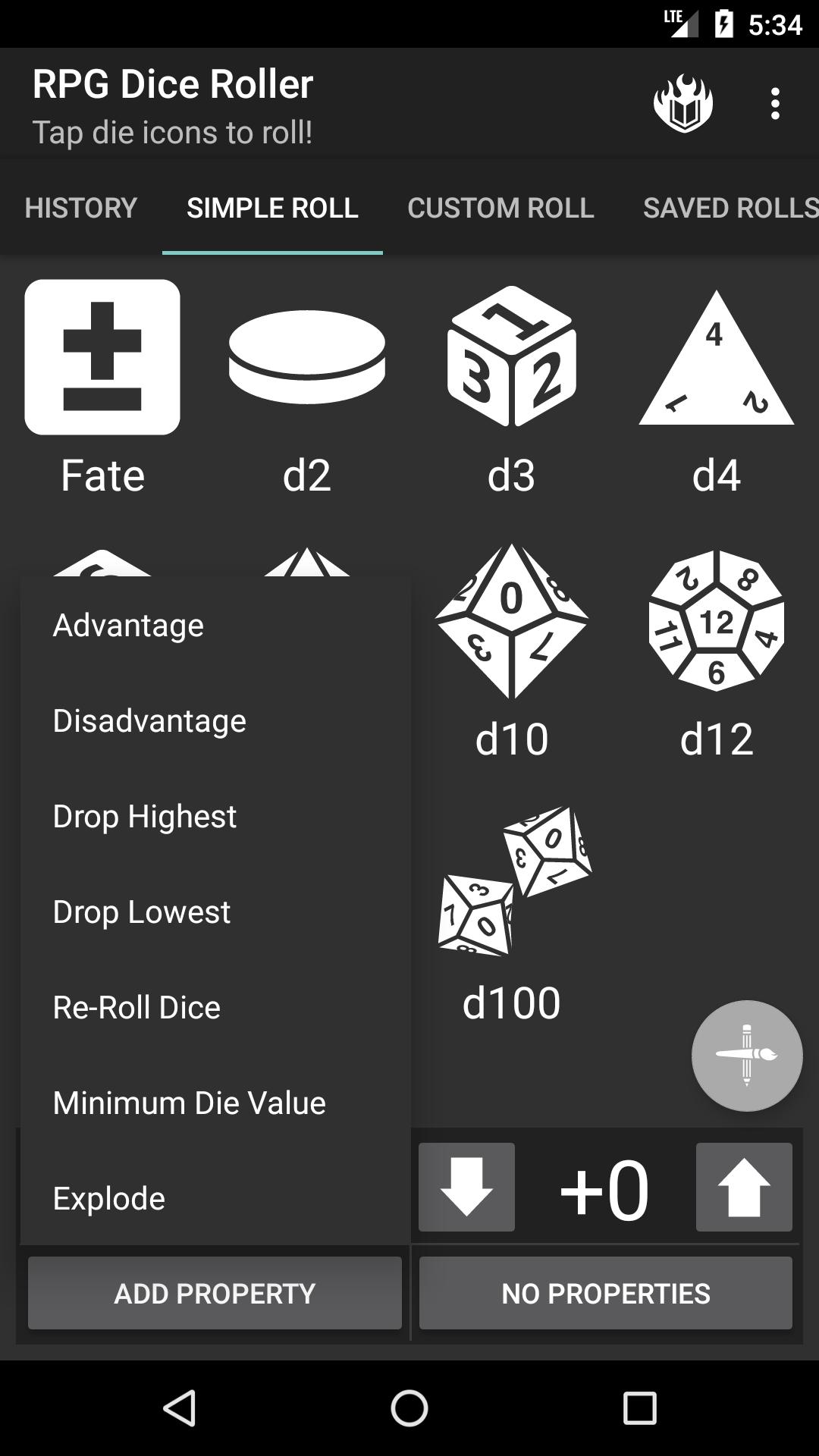 RPG Dice Roller APK for Android Download