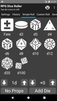 RPG Dice Roller পোস্টার